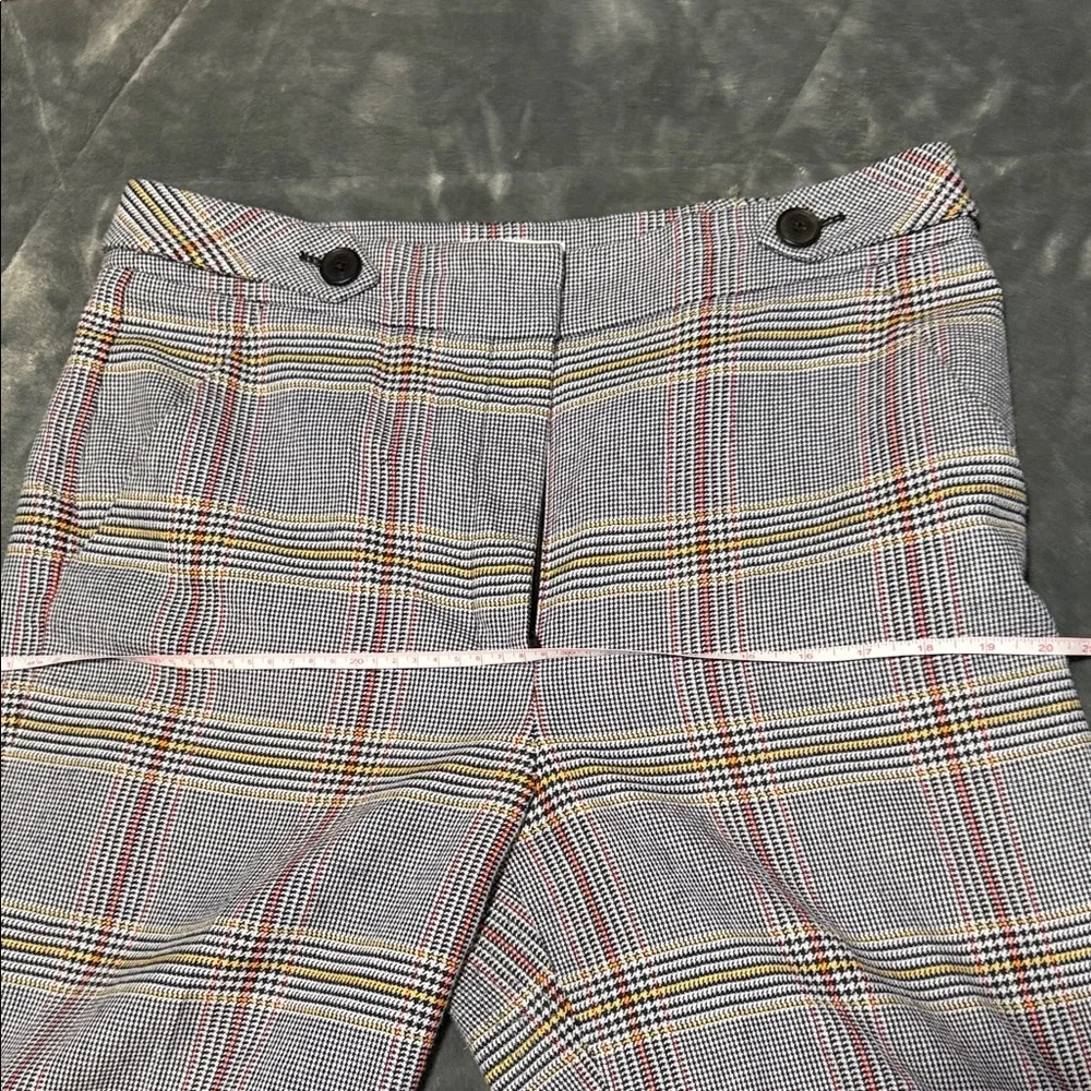 Veronica Beard Checkered Cropped Leg Pants